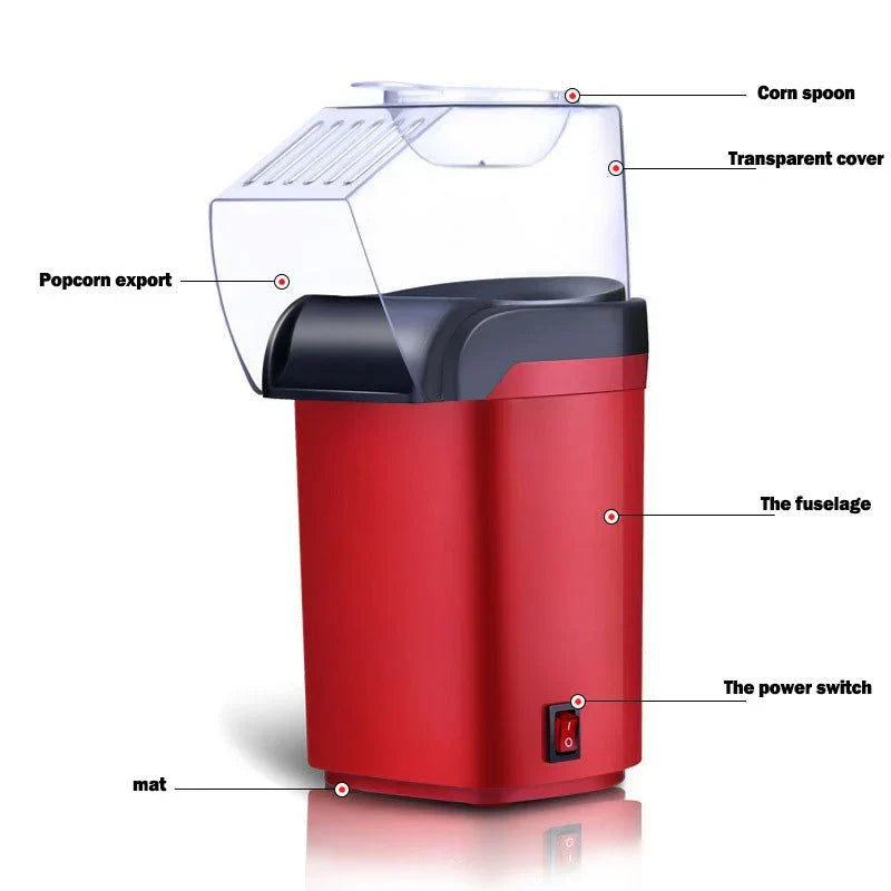 NoorAura™Popcorn Popper Maker